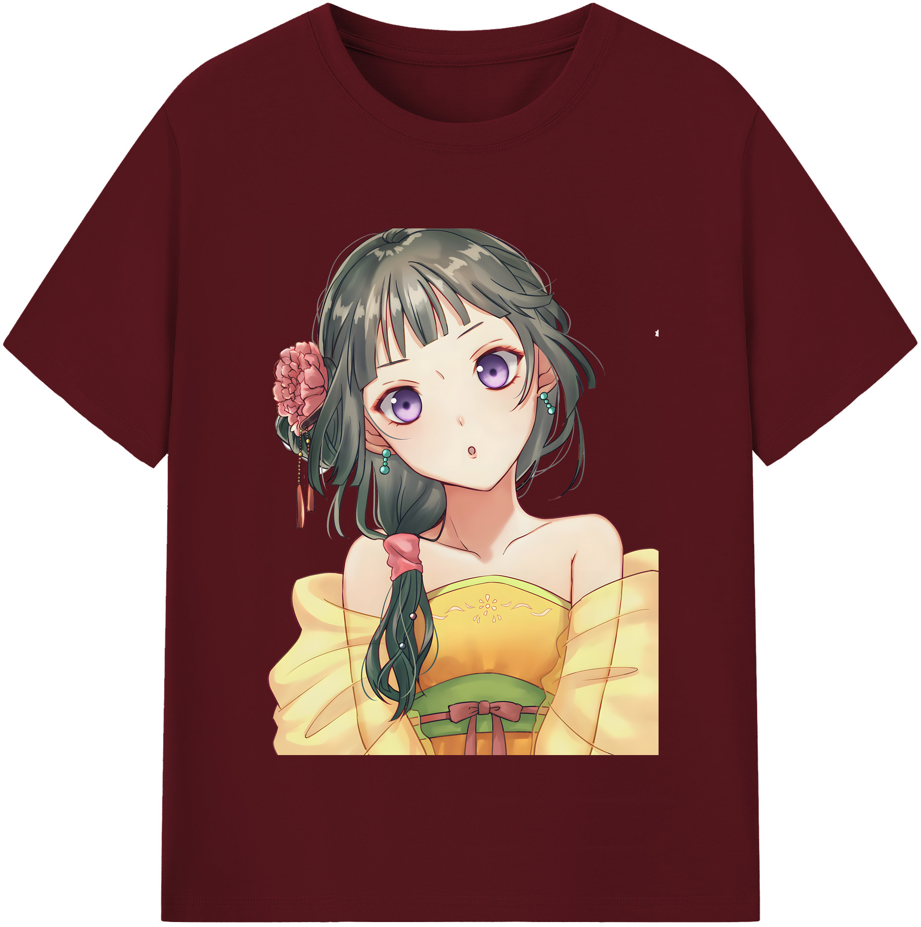 （画像用） 薬屋のひとりごと The Apothecary Diaries 綿100％半袖Tシャツ（フロントプリント）